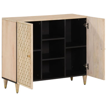 90x333x75 cm mobile in legno di mango solido