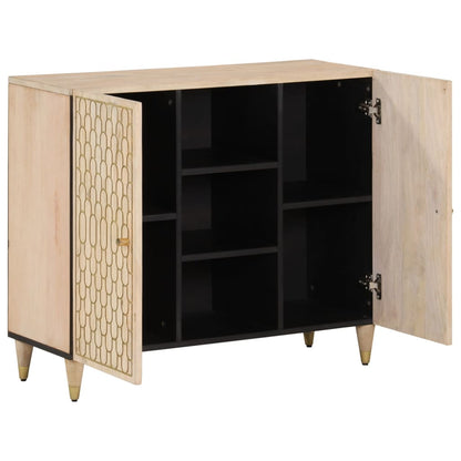 90x333x75 cm mobile in legno di mango solido