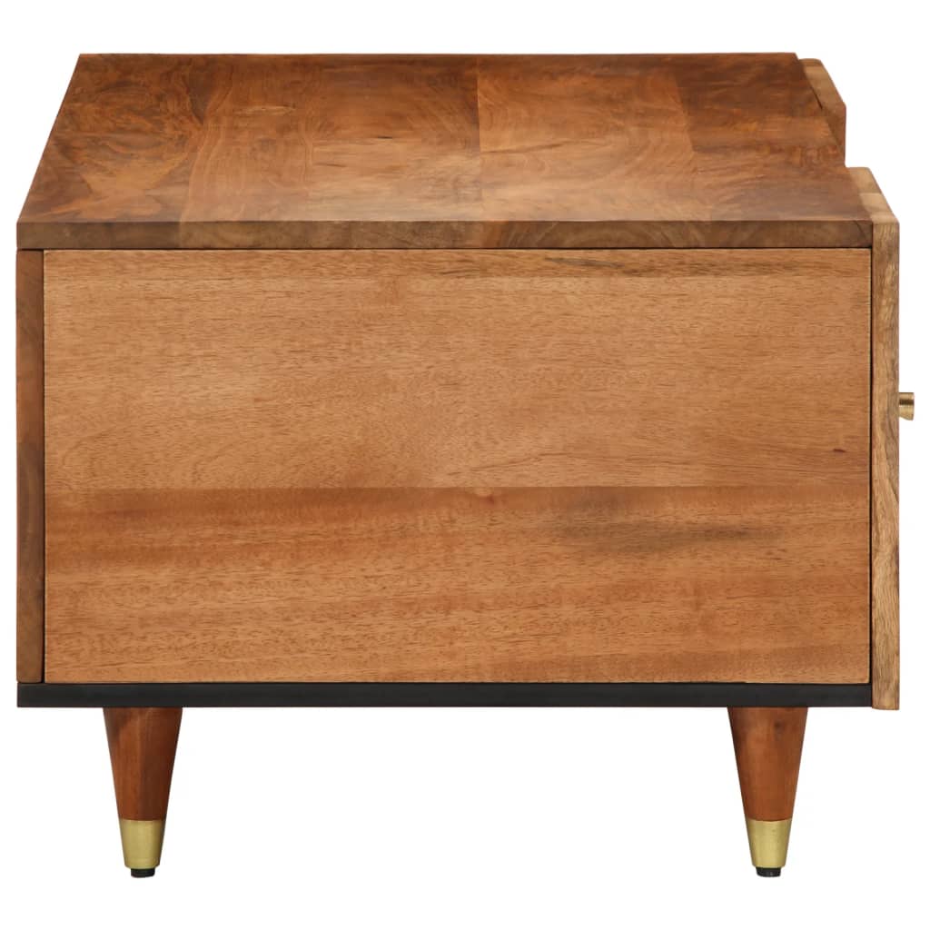Tavolino da caffè 100x54x40 cm enorme legno di mango
