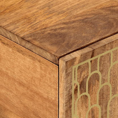 Tavolino da caffè 100x54x40 cm enorme legno di mango