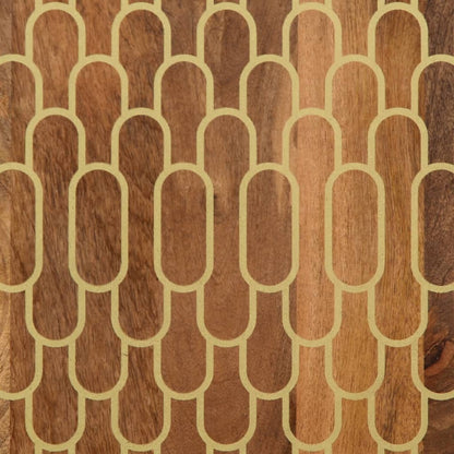 Tavolino da caffè 100x54x40 cm enorme legno di mango