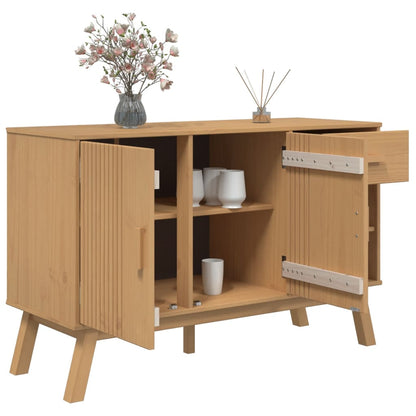 Buffet Olden Brown Solid Pine Wood