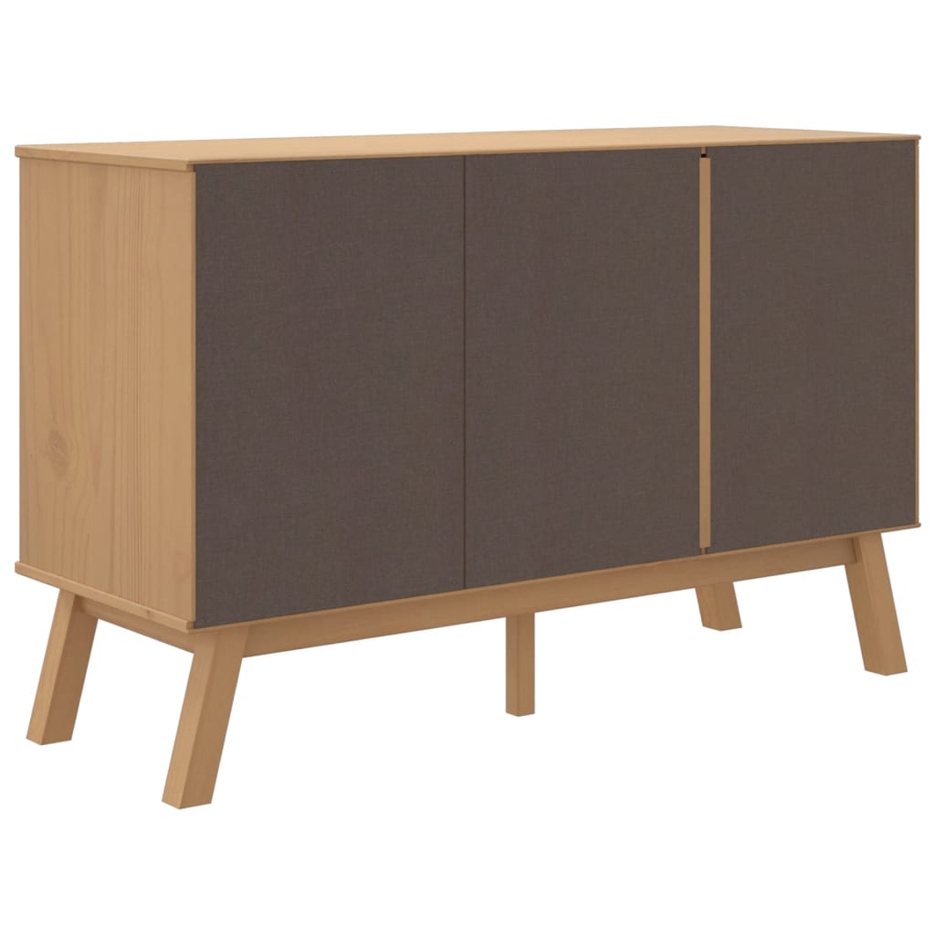 Buffet Olden Brown Solid Pine Wood