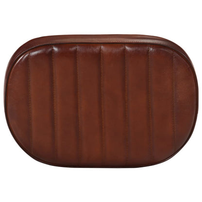 Tabourets BISTROT LOT de 2 marron foncé 40x29,5x53 cm