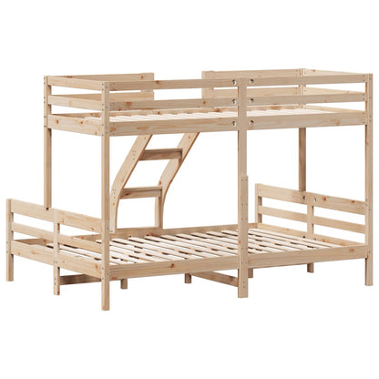 Lit superposé BESSE 140x200cm bois de pin massif
