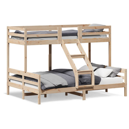 Lit superposé BESSE 140x200cm bois de pin massif
