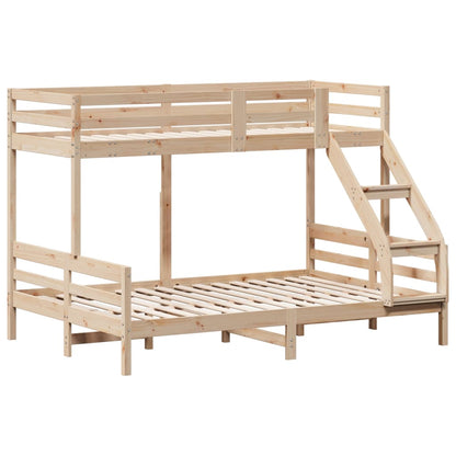 Lit superposé BETANY 140x200cm bois de pin massif
