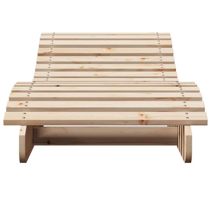 Lote lote sillas 2 205x60x31.5cm madera de pino sólido