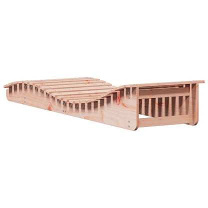 Silla larga 205x60x31.5 cm de madera maciza de Douglas