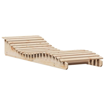 Silla larga 205x70x31.5 cm de madera de pino sólido