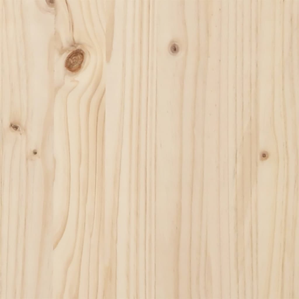 Silla larga 205x80x31.5 cm de madera de pino sólido