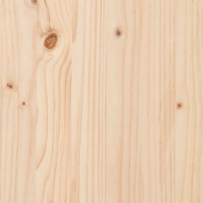 Silla larga 205x80x31.5 cm de madera de pino sólido
