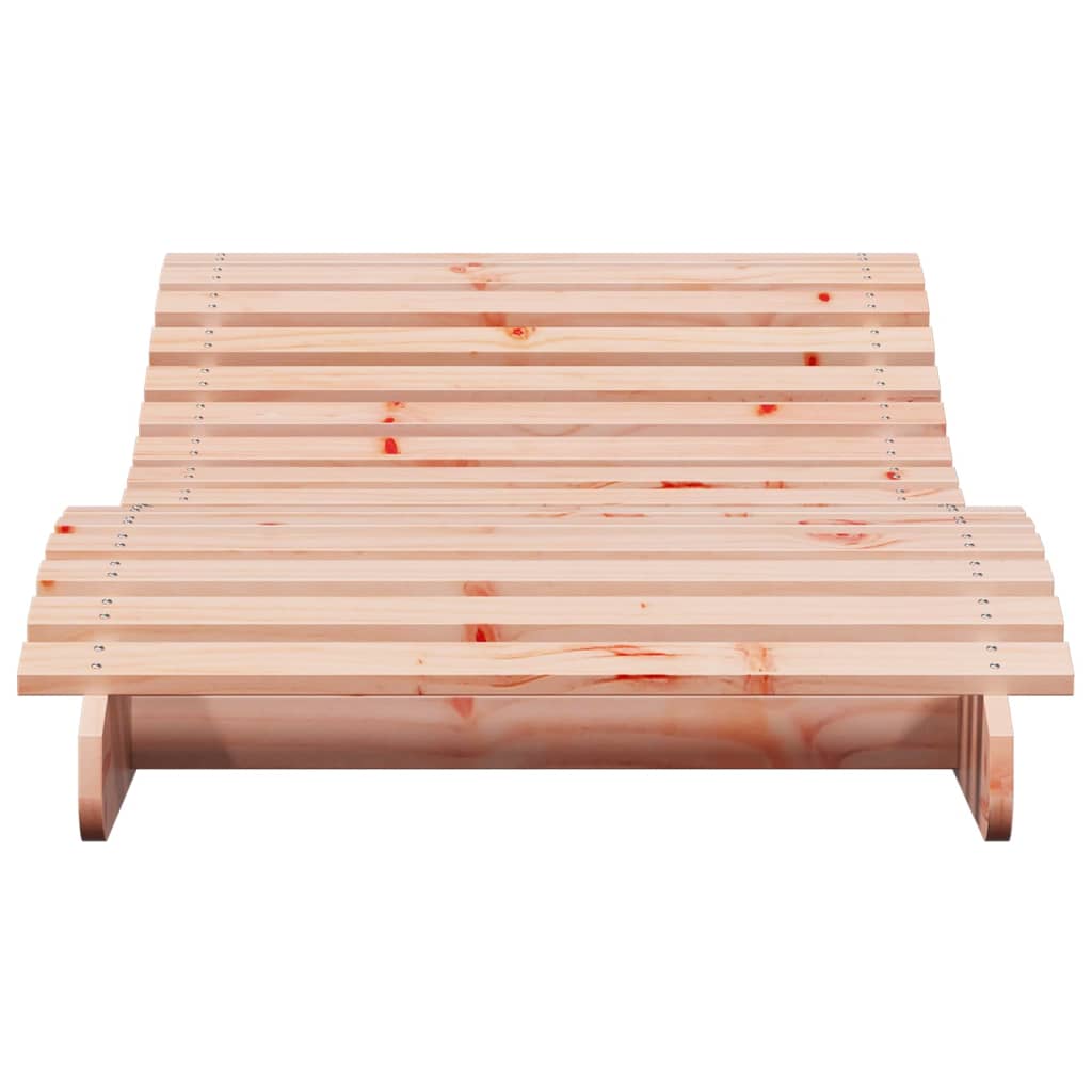 Silla larga 205x80x31.5 cm de madera maciza de Douglas