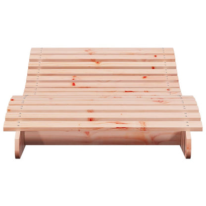 Silla larga 205x80x31.5 cm de madera maciza de Douglas