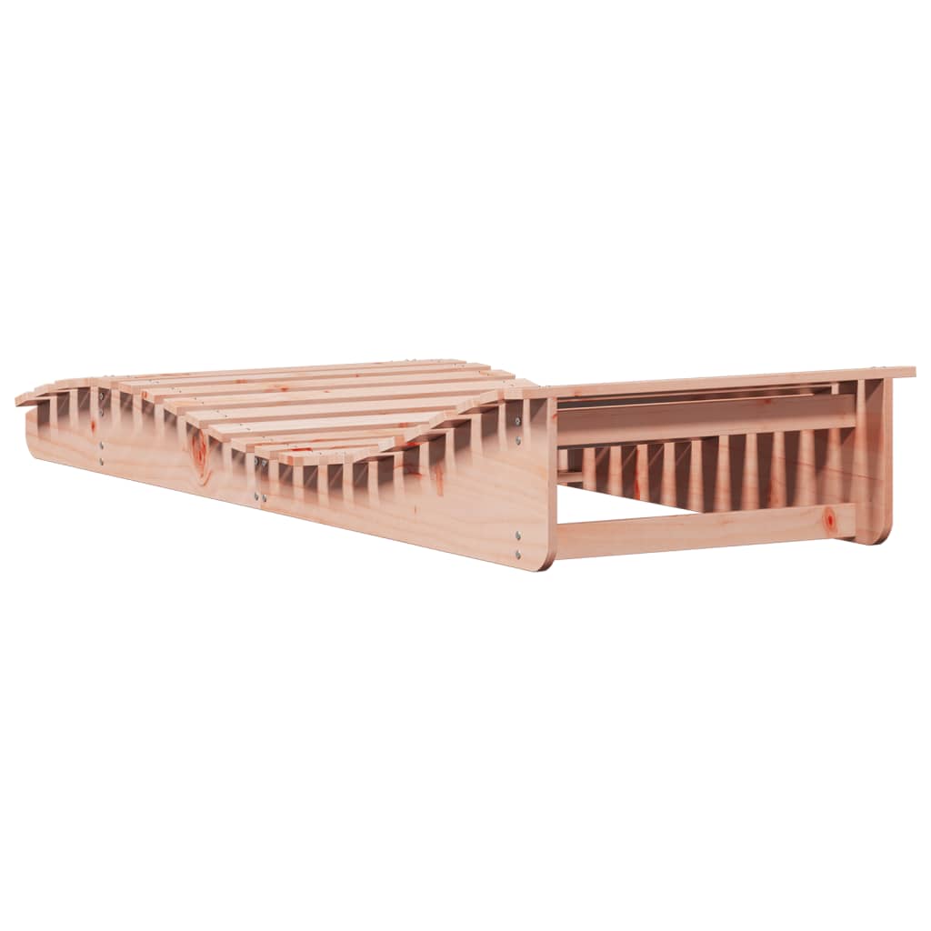 Silla larga 205x80x31.5 cm de madera maciza de Douglas