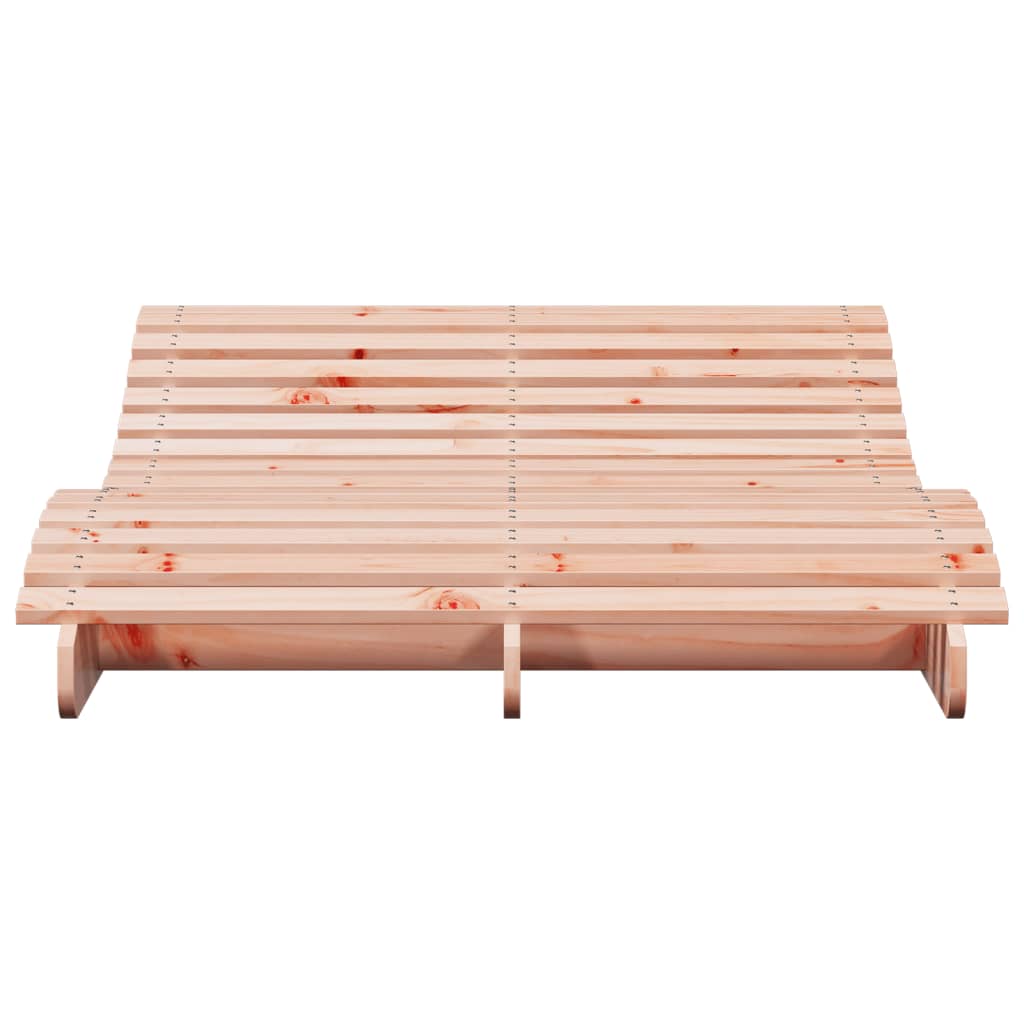 Silla larga 205x110x31.5 cm de madera sólida de Douglas