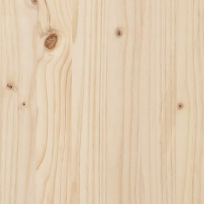 Bac à sable avec couvercle 111x111x19,5 cm bois Pin massif