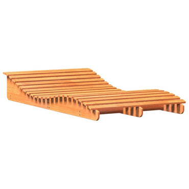 Sedia cera marrone lunga 205x110x31,5 cm in legno di pino solido