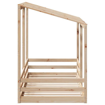 Lit montessori Cabane avec toit LUNE