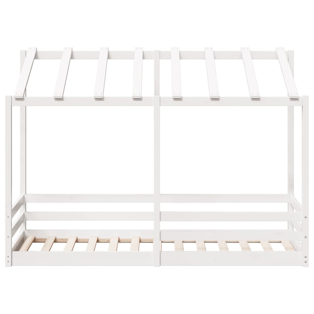 Lit montessori Cabane avec toit LUNE