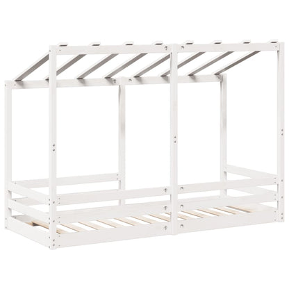 Lit montessori Cabane avec toit LUNE