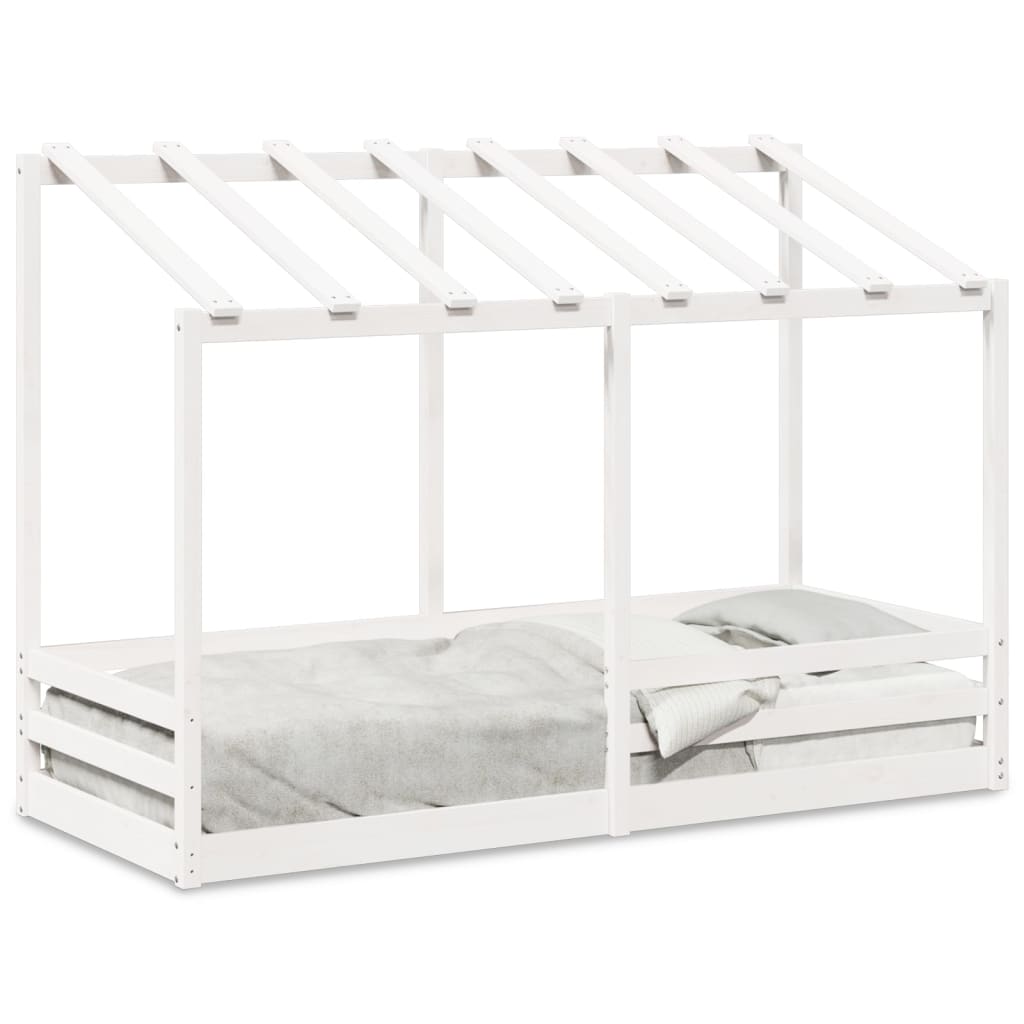 Lit montessori Cabane avec toit LUNE