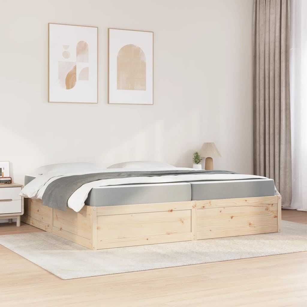 Pack Lit et matelas PAQUITO 200x200cm