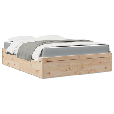 Pack lit avec matelas PAQUITO 140x200cm