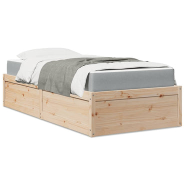 Pack lit et matelas PAQUITO 90x190cm