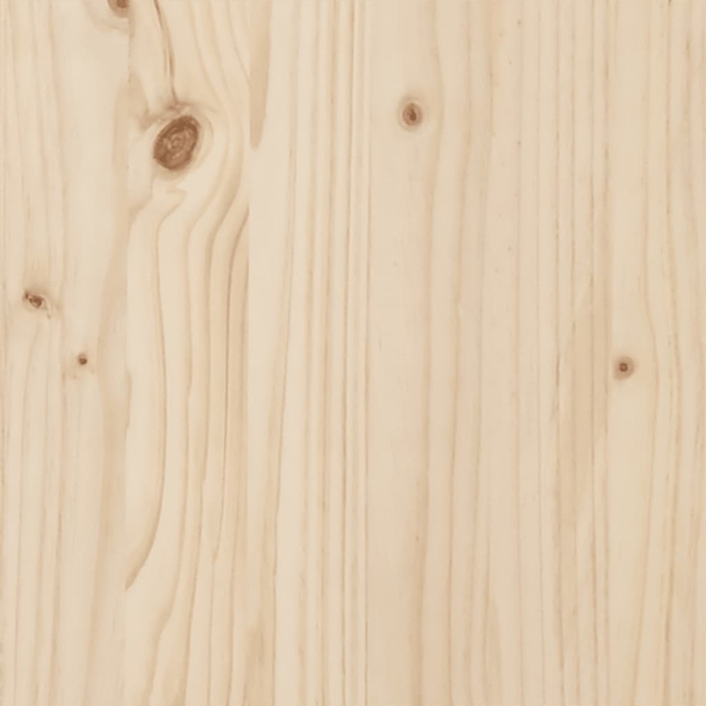 Letto alto con tetto 75x190 cm in legno di pino solido