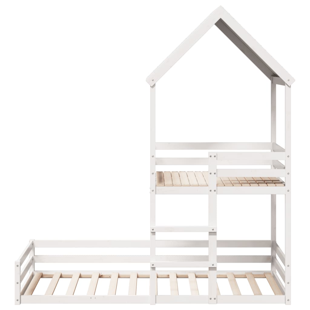 Lit montessori avec cabane de jeu perchée ZACK