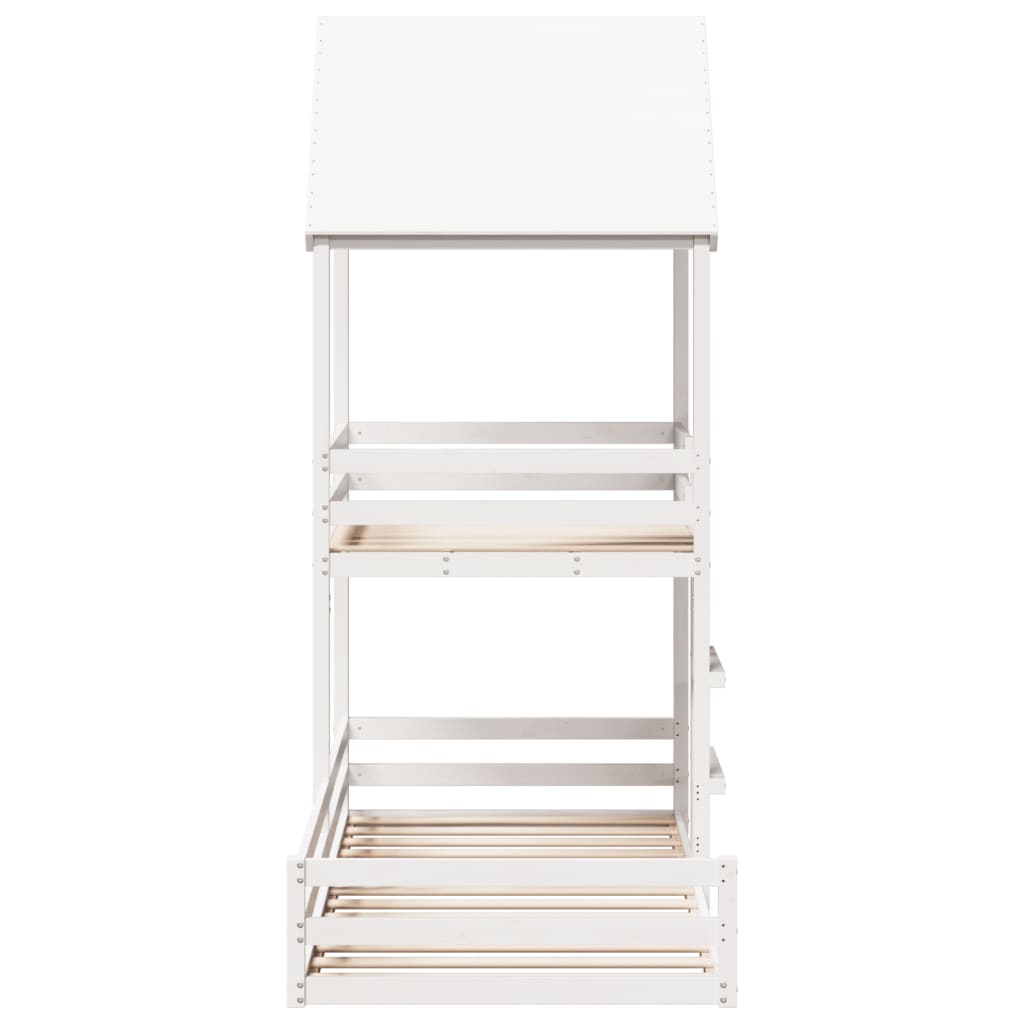 Lit montessori avec cabane de jeu perchée ZACK