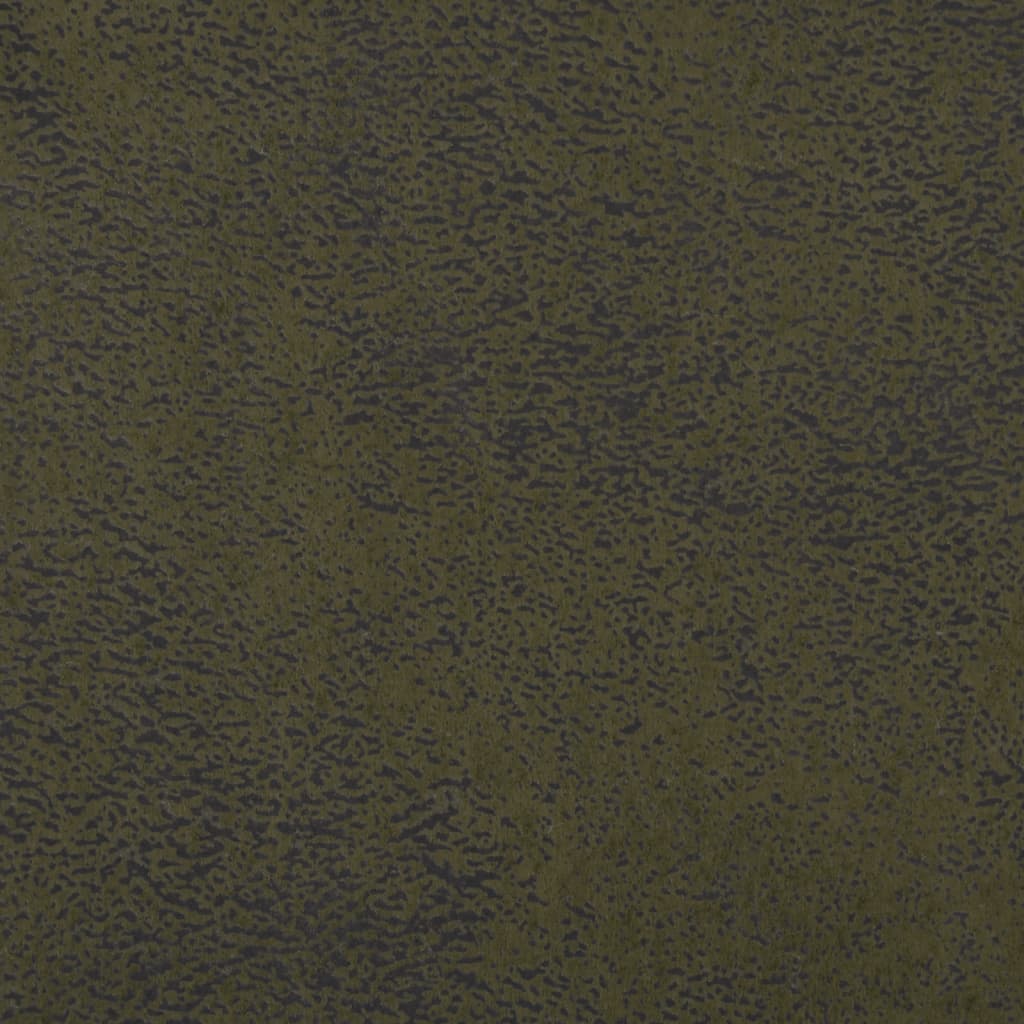 Polvetta lunga e cuscino/poltrona Law Green Army Imition Leather