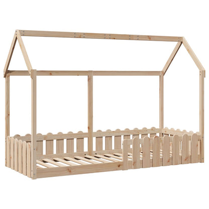 Farmetto del letto per bambini 70x140 cm in legno di pino solido