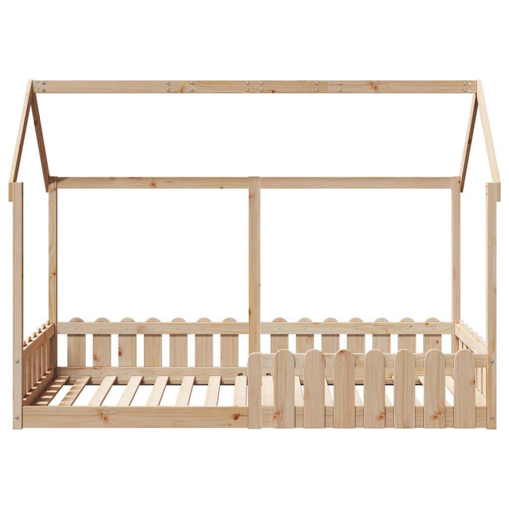 Farmetto del letto per bambini 70x140 cm in legno di pino solido