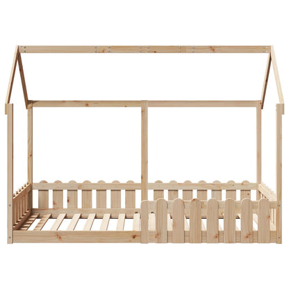 Farmetto del letto per bambini 70x140 cm in legno di pino solido