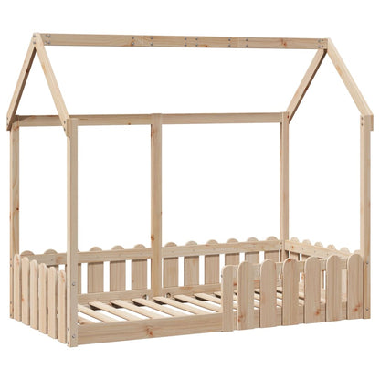 Farmetto del letto per bambini 70x140 cm in legno di pino solido