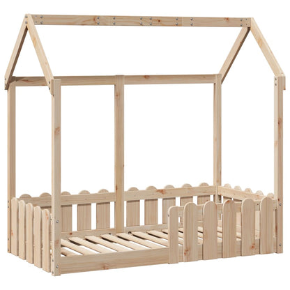 Farmetto del letto per bambini 70x140 cm in legno di pino solido