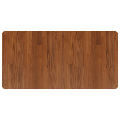 Steel wall shelf steel and solid oak wood