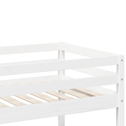 Litera de 90x190 cm de madera de pino sólido
