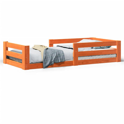 Lit montessori au sol TWIX en pin massif