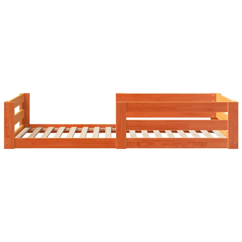 Lit montessori au sol TWIX en pin massif