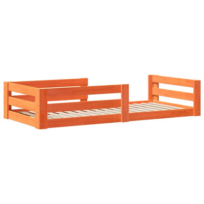 Lit montessori au sol TWIX en pin massif