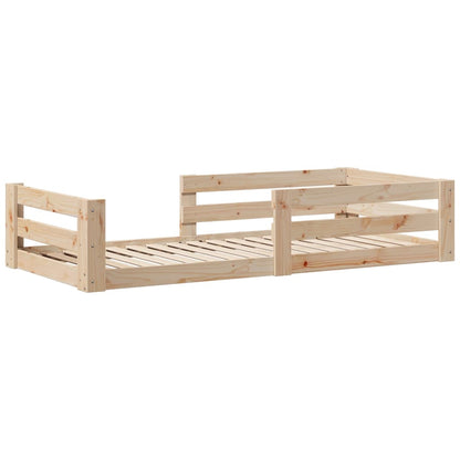 Lit montessori au sol TWIX en pin massif