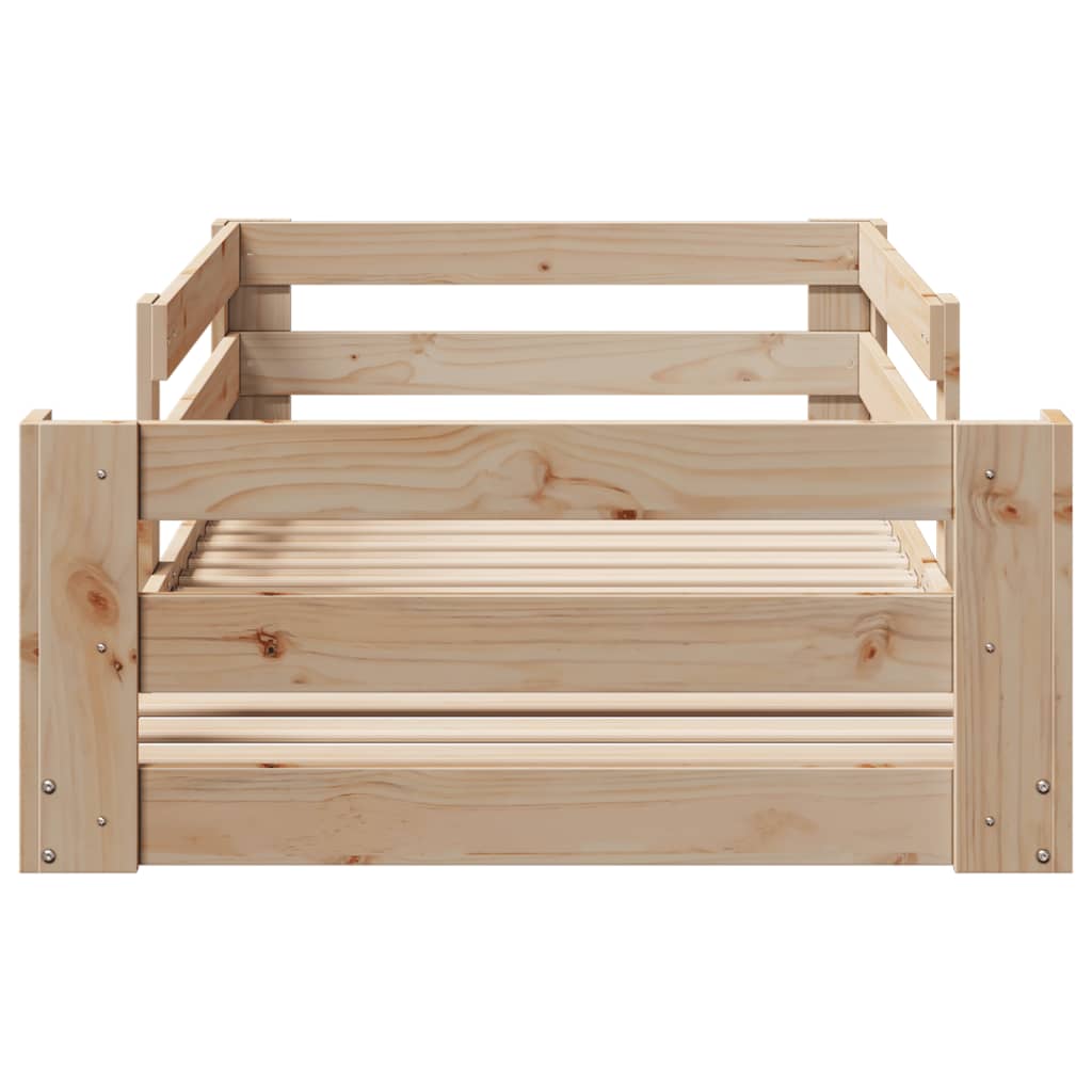 Lit montessori au sol TWIX en pin massif