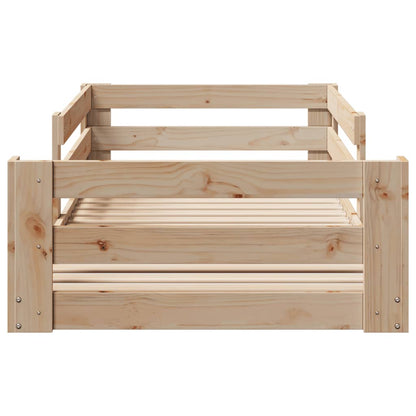 Lit montessori au sol TWIX en pin massif