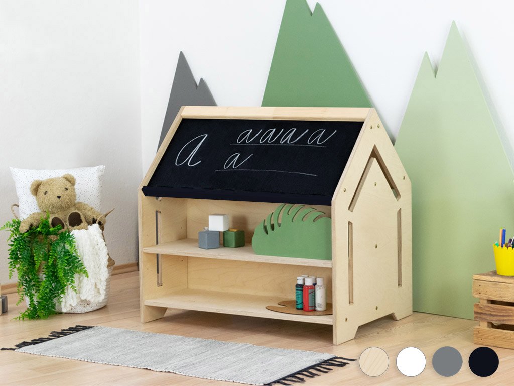 Bureau pour enfants en bois MDF et bouleau contreplaqué – Basic - Wood Luck  Design