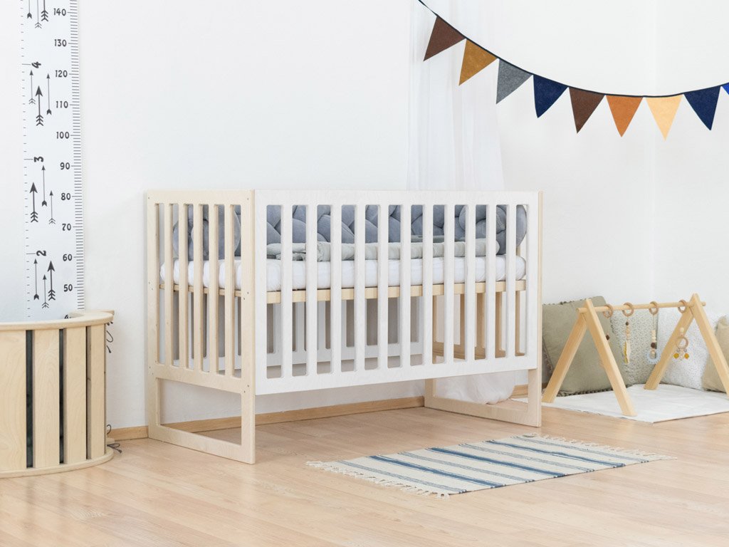 Baby bed with Nappy bars