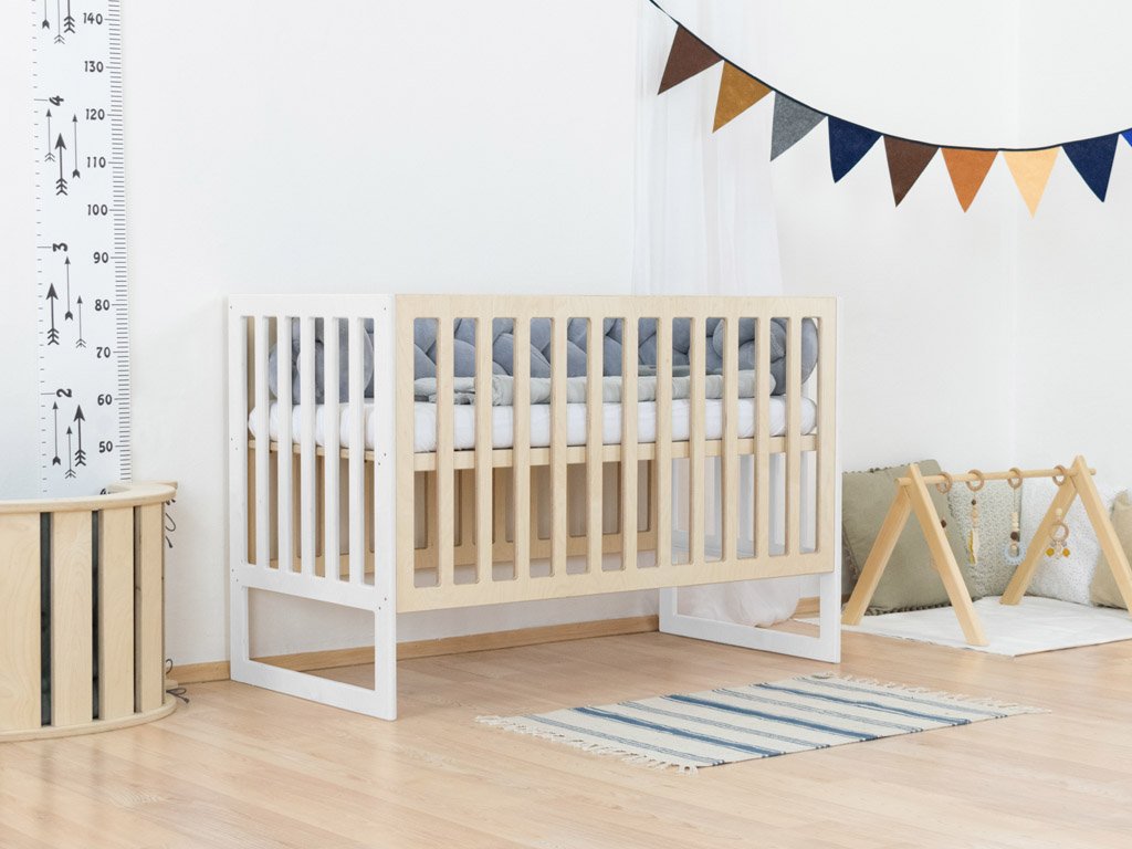 Baby bed with Nappy bars