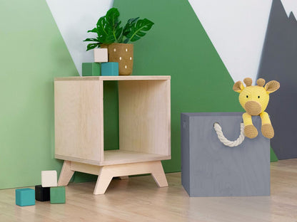 Boîte de rangement en bois BOKS avec corde